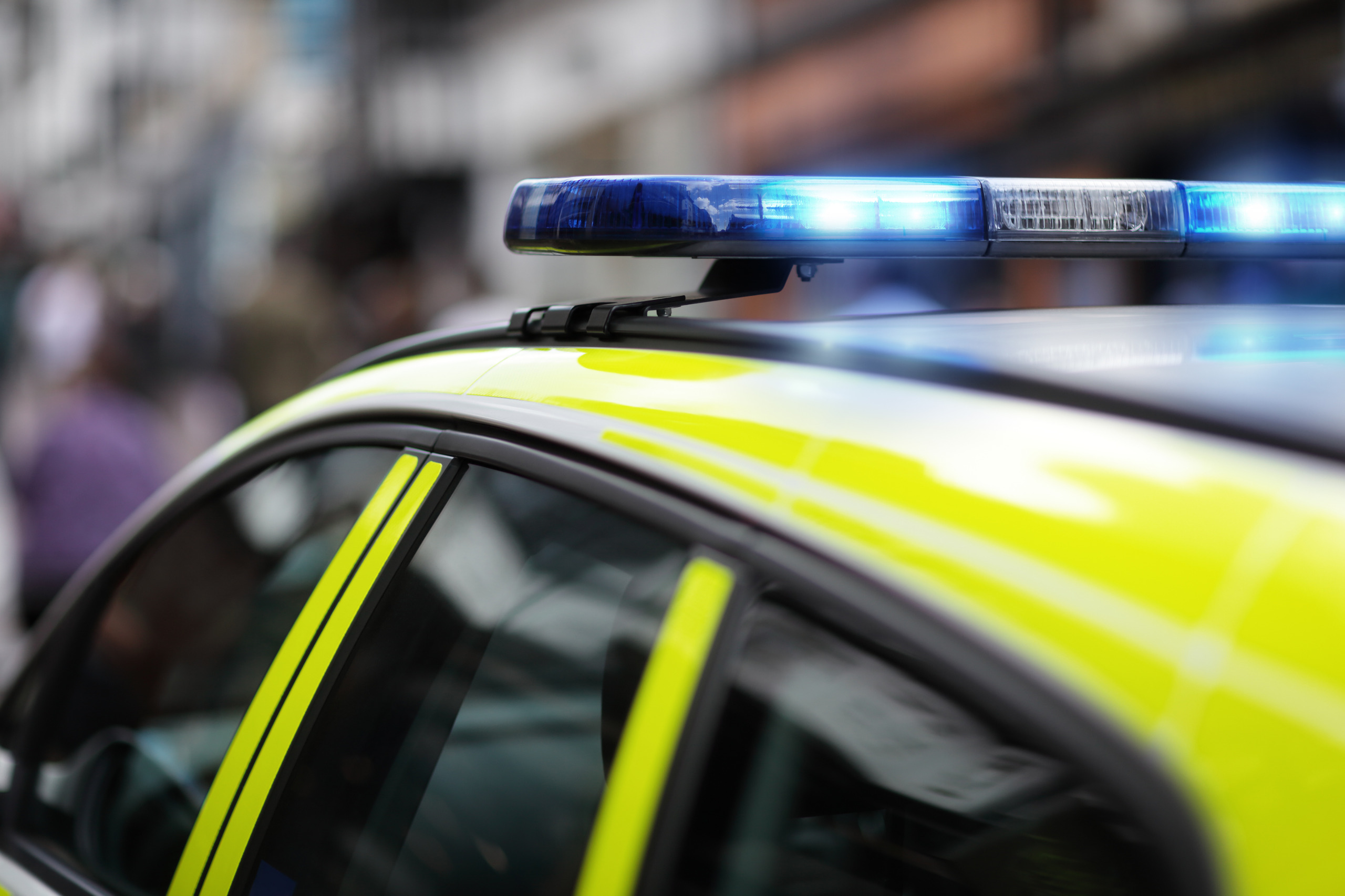 Sirens on a Police Car